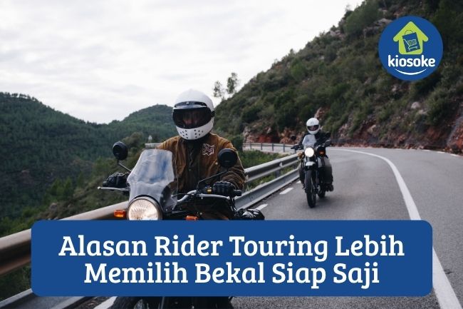 8 Alasan Rider Touring Lebih Memilih Bekal Siap Saji