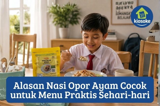 5 Alasan Nasi Opor Ayam Cocok untuk Menu Praktis Sehari-hari