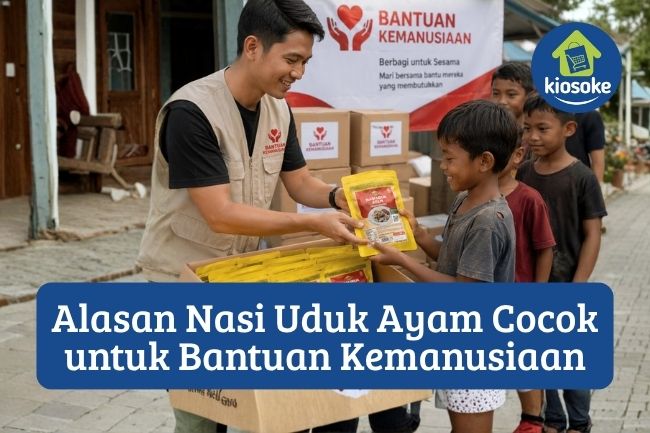 5 Alasan Nasi Uduk Ayam Cocok untuk Bantuan Kemanusiaan