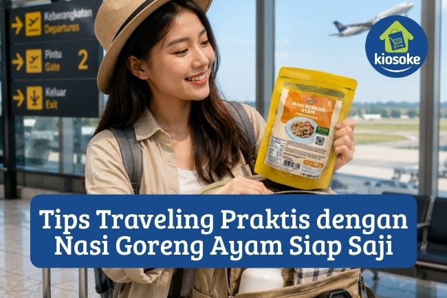 5 Tips Traveling Praktis dengan Nasi Goreng Ayam Siap Saji